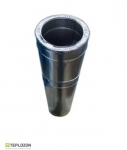 Труба - подовжувач ф.300/360. 0.3 - 0.5м. 1 мм. н/оц. Вент-Устрій - купить по хорошей цене