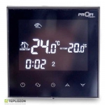 Програматор ProfiTherm Wi-Fi Onyx Black сенсорний (з двома датчиками) - купить по хорошей цене