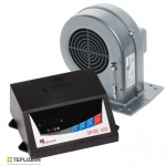 SP-05 LED + DP-02 терморегулятор для котла + вентилятор - купить по хорошей цене