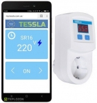 Розумна Wi-Fi розетка TESSLA SR16 з програмуванням - купить по хорошей цене