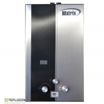 Matrix MT-16 (Нержавейка) дымоходная газовая колонка - купить по хорошей цене